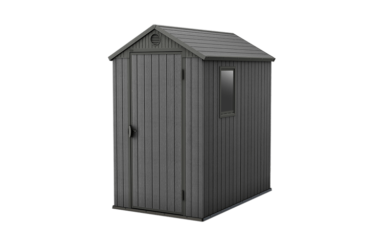 Keter Darwin 4×6 Storage Shed – Graphites
