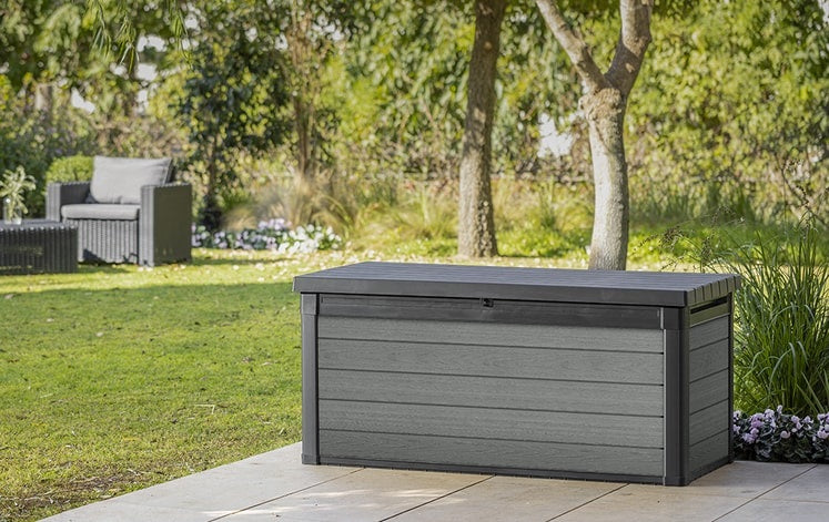 Keter Cortina 757L Storage Box – Grey