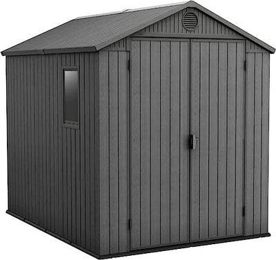 Keter Darwin Shed 6x8ft – Grey