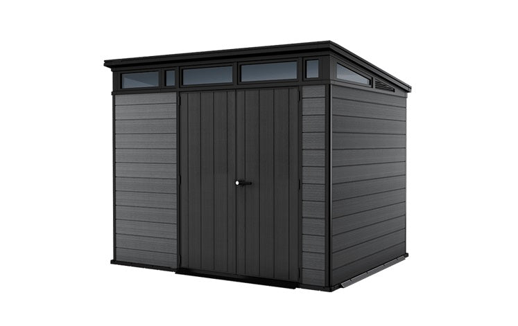Keter Cortina Shed 9x7ft – Grey