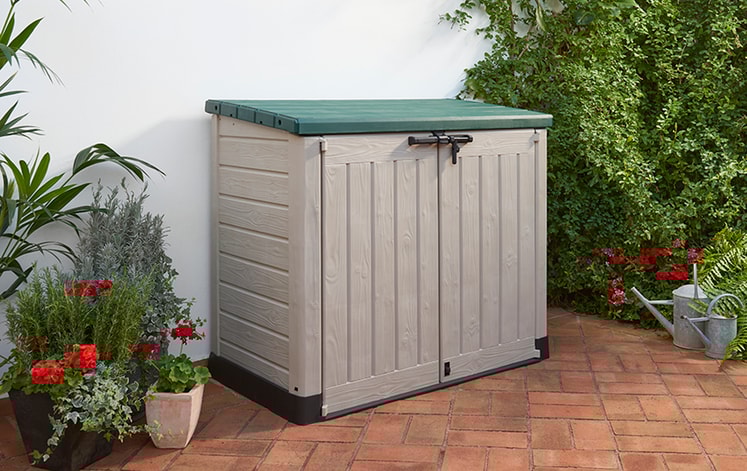 Keter Store It Out Max 1200L Storage Box – Dark Green