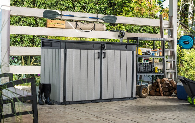 Keter Grande Store 2020L Storage Shed – Grey
