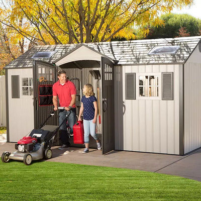 Lifetime 15 FT. X 8 FT. outdoor storage shed