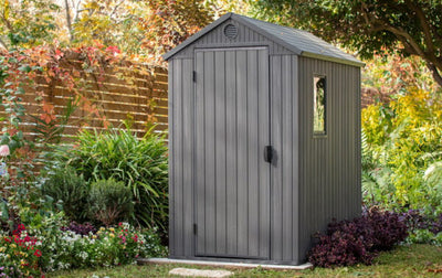 Keter Darwin 4×6 Storage Shed – Graphites
