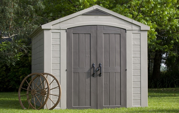 Keter Factor Shed 8x11ft – Brown