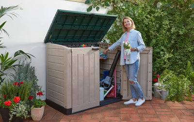 Keter Store It Out Max 1200L Storage Box – Dark Green