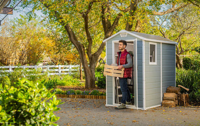 Keter Manor Shed 6x4ft – Grey
