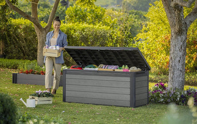 Keter Cortina 757L Storage Box – Grey