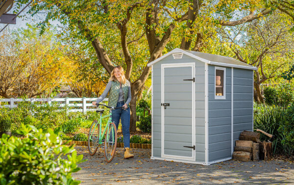 Keter Manor Shed 6x4ft – Grey