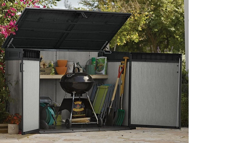 Keter Grande Store 2020L Storage Shed – Grey