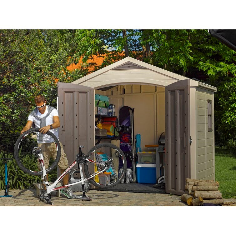 Keter Factor 8 x 6 FT Strong Storage Shed